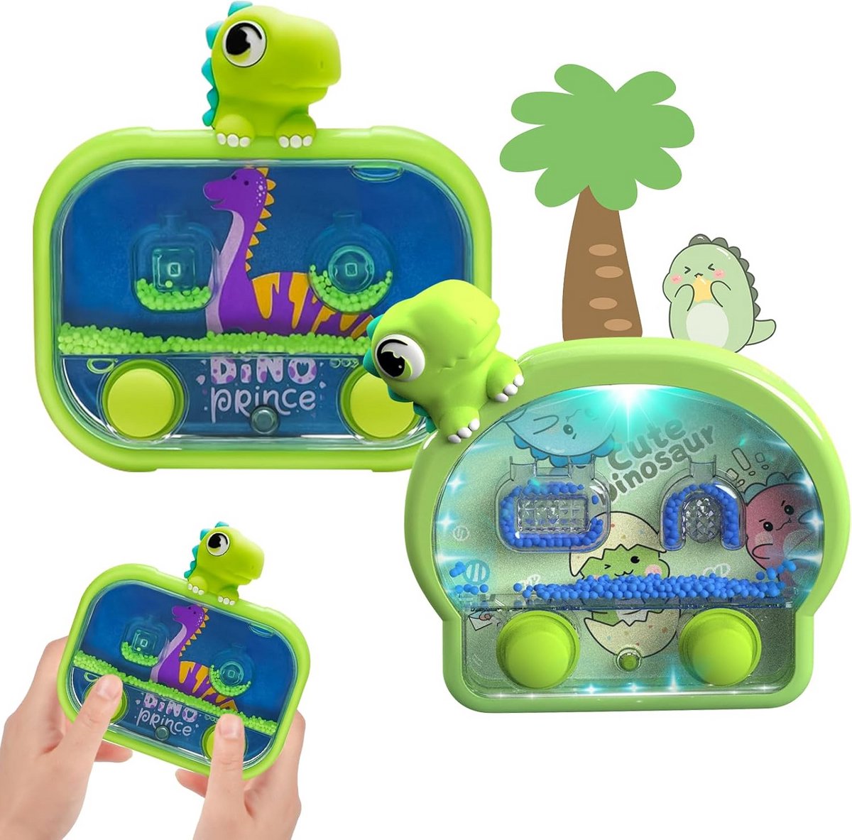 Set van 2 handheld mini water spellen voor kinderen