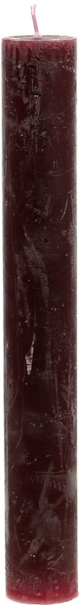 Taper kaarsen effen bordeauxrood 34mm x 240mm 4st, 4 Stück