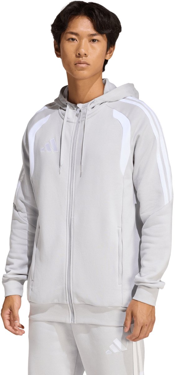 adidas Tiro 26 League Sweat Full Zip Hoody Full-Zip Hoodie Heren Grijs - Maat M