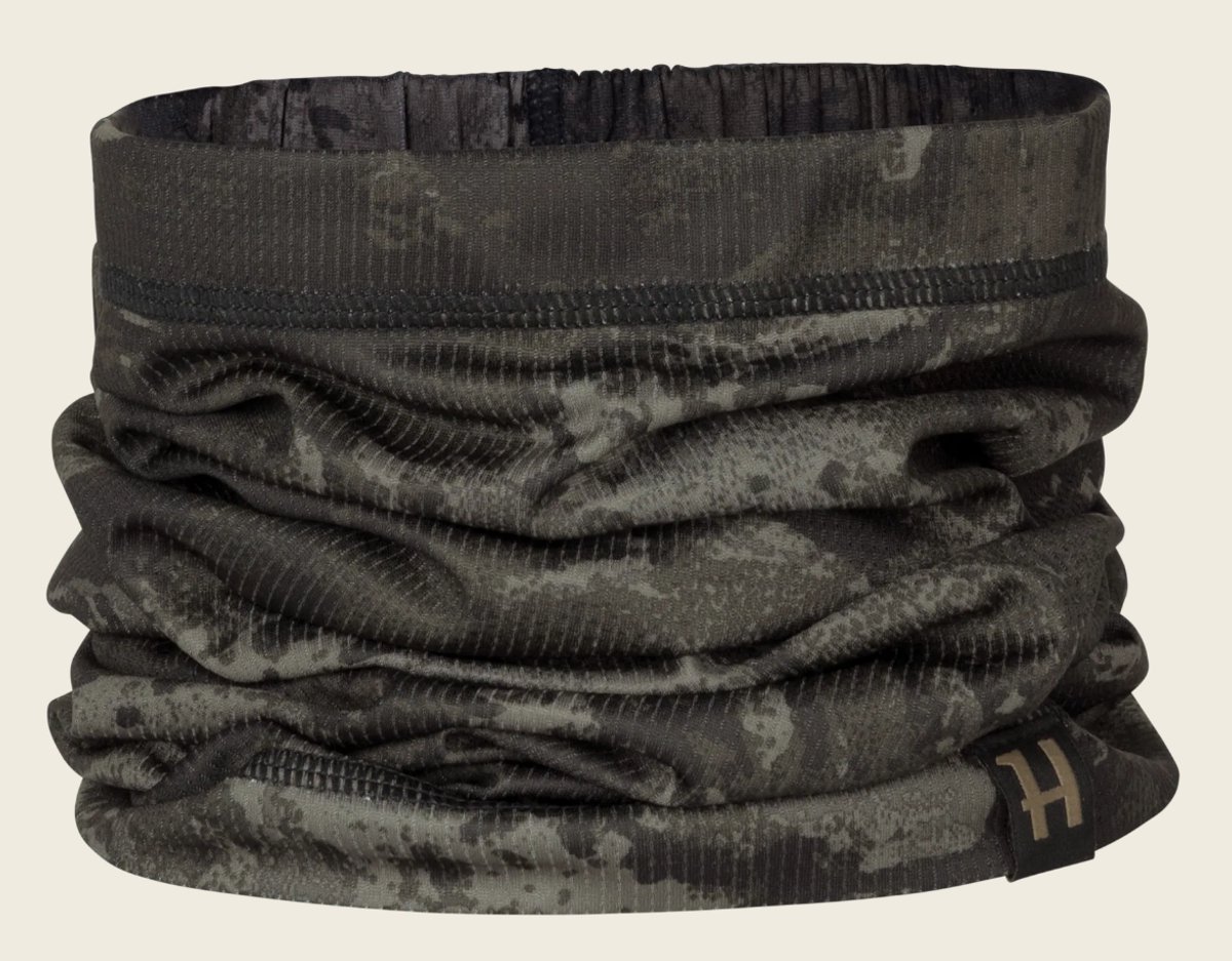 Härkila NOCTYX camo neck gaiter Nekbeschermer Camo Outdoor Nekbeschermer Scandinavische Nekbeschermer One size
