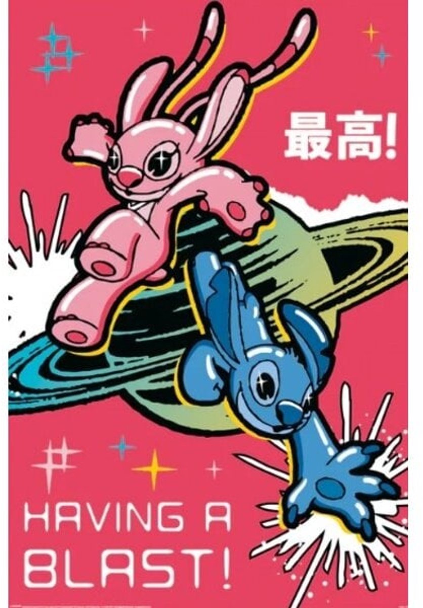 Lilo & Stitch Having A Blast - Maxi Poster 61 x 91,5cm