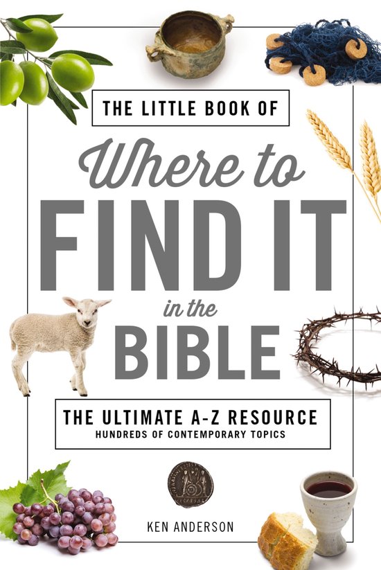 The Little Book of Where to Find It in the Bible - cover