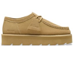 Clarks Beige Saltway grens suède loafers