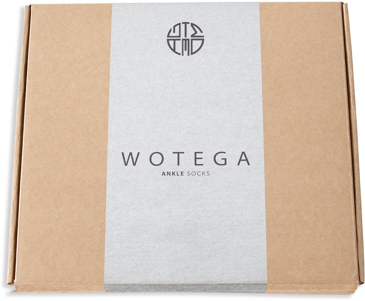 WOTEGA Sokken Loki – Regular Fit – Katoen Stretch – Grijs – Naadloos – 6-pack