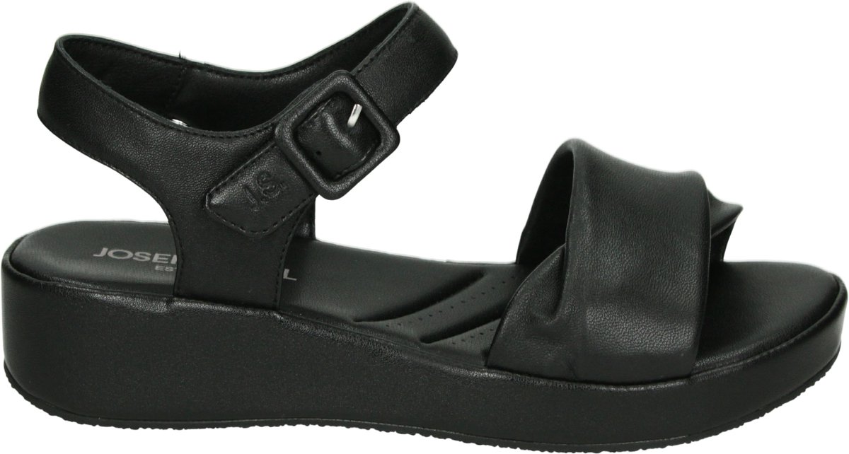 Josef Seibel EVE 02 Sandalen met hakDames SandalenPopulaire damesschoenen Josef Zwart