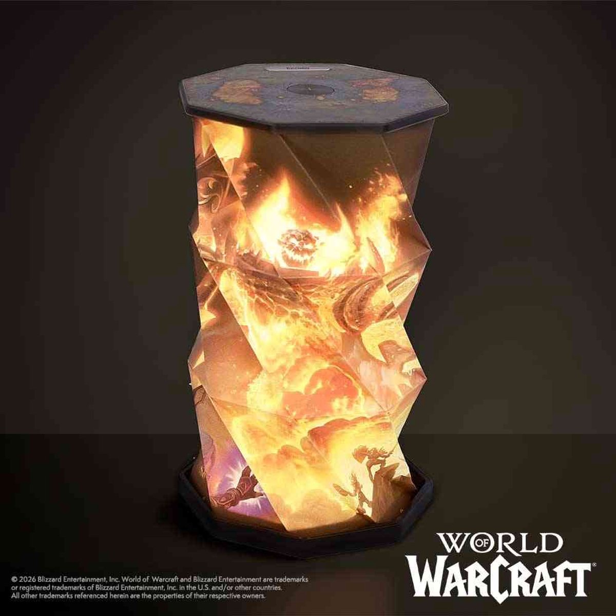World of Warcraft Ragnaros LED lamp - opvouwbaar met USB-C
