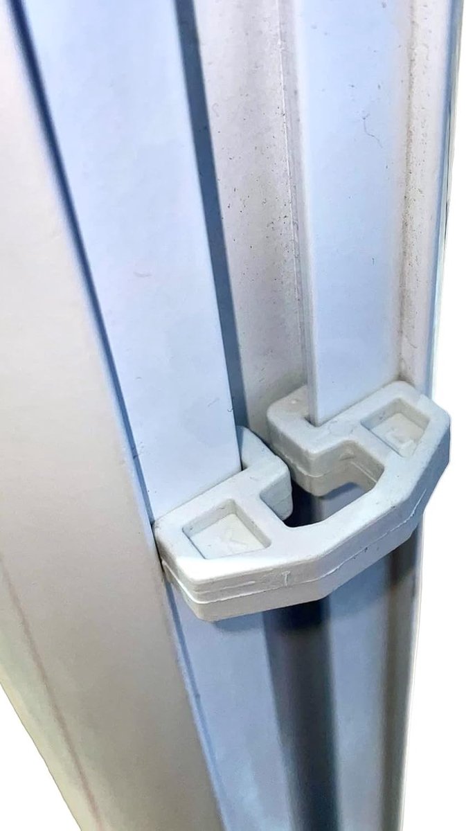 Voetbaldoel Net Haken en Clips voor Aluminium Doelen - 12mm Kloof