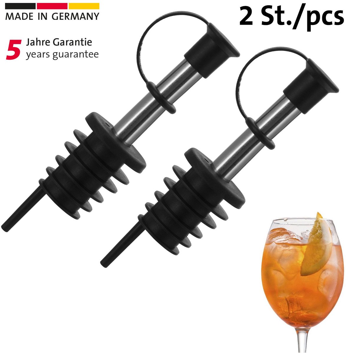 Westmark 2 schenktuit »Inox Eco-Pour«, PE-kurk, lusdop, 45372280