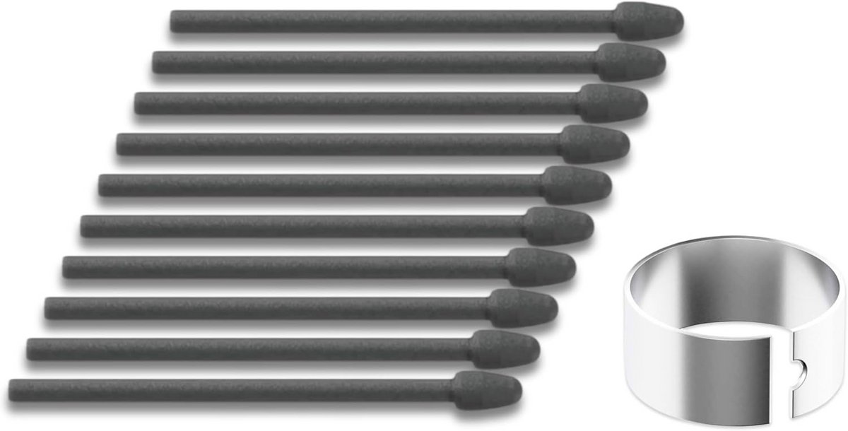 10 Stuks Zachte Stylus Penpunten Vervanging voor E-Reader Marker Pennen
