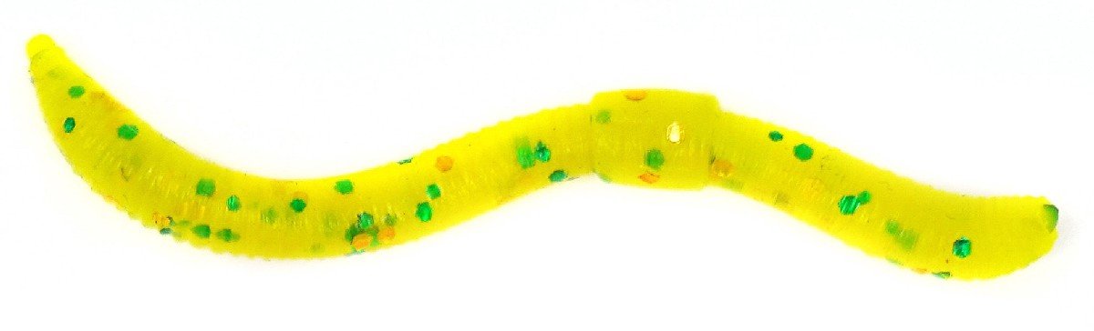 Trout Master Dendrobena 60 Garlic - Kleur : Yellow