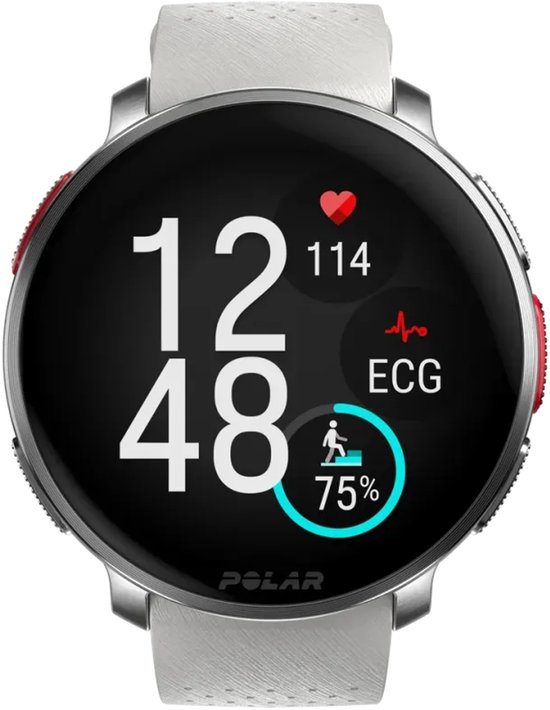 Polar Vantage V3 Sport Smartwatch GPS Zilver/Abrikoos - Polar - €450,00