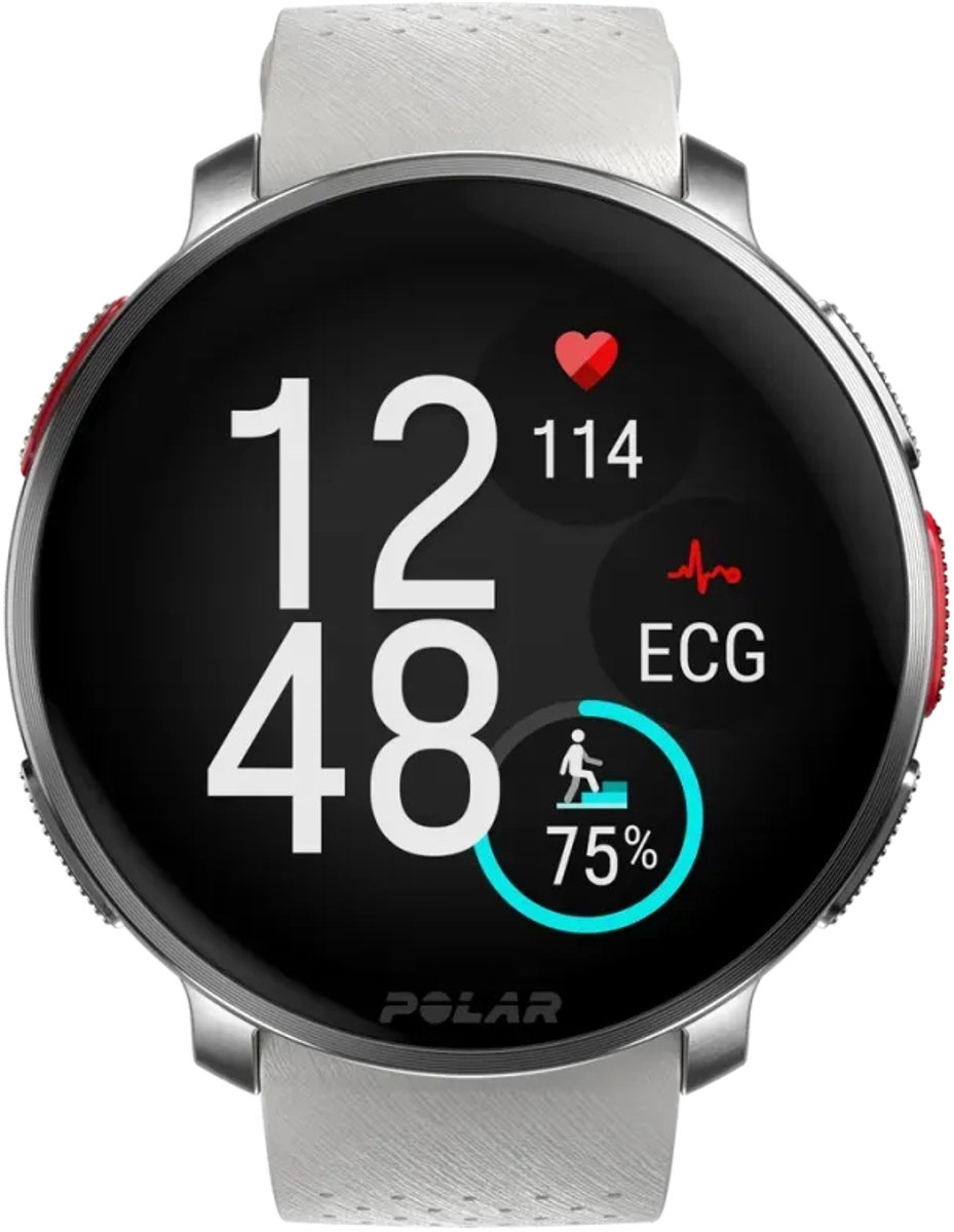 Polar Vantage V3 Sport Smartwatch GPS Zilver/Abrikoos - Polar - €450,00