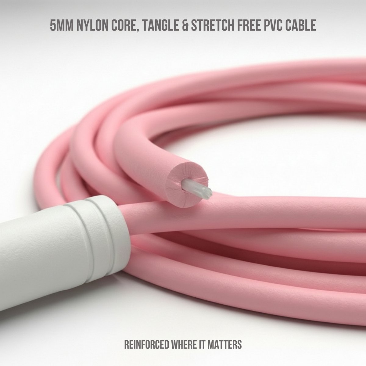 Professioneel Springtouw Van Elevate Rope - Verstelbare Speed Rope Voor Sport - Vechtsport - Conditietraining & Fitness - Duurzaam TPU Materiaal Voor Volwassen En Kinderen — afbeelding 3