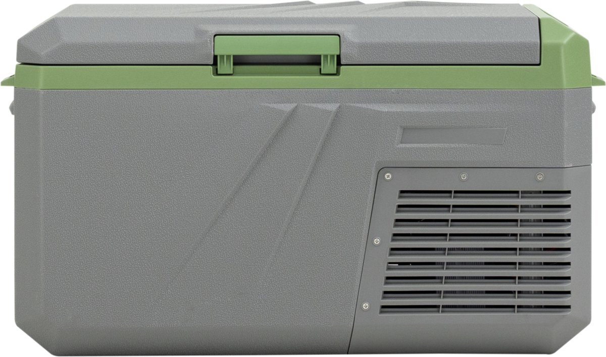 Steamy-E Single Zone Elektrische Compressor Koelbox - Single Zone - 28 liter - 12V en 230V - voor auto en camping - Grijs