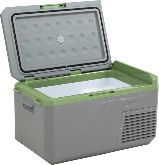 Steamy-E Single Zone Elektrische Compressor Koelbox - Single Zone - 28 liter - 12V en 230V - voor auto en camping - Grijs van Steamy-E — afbeelding 4