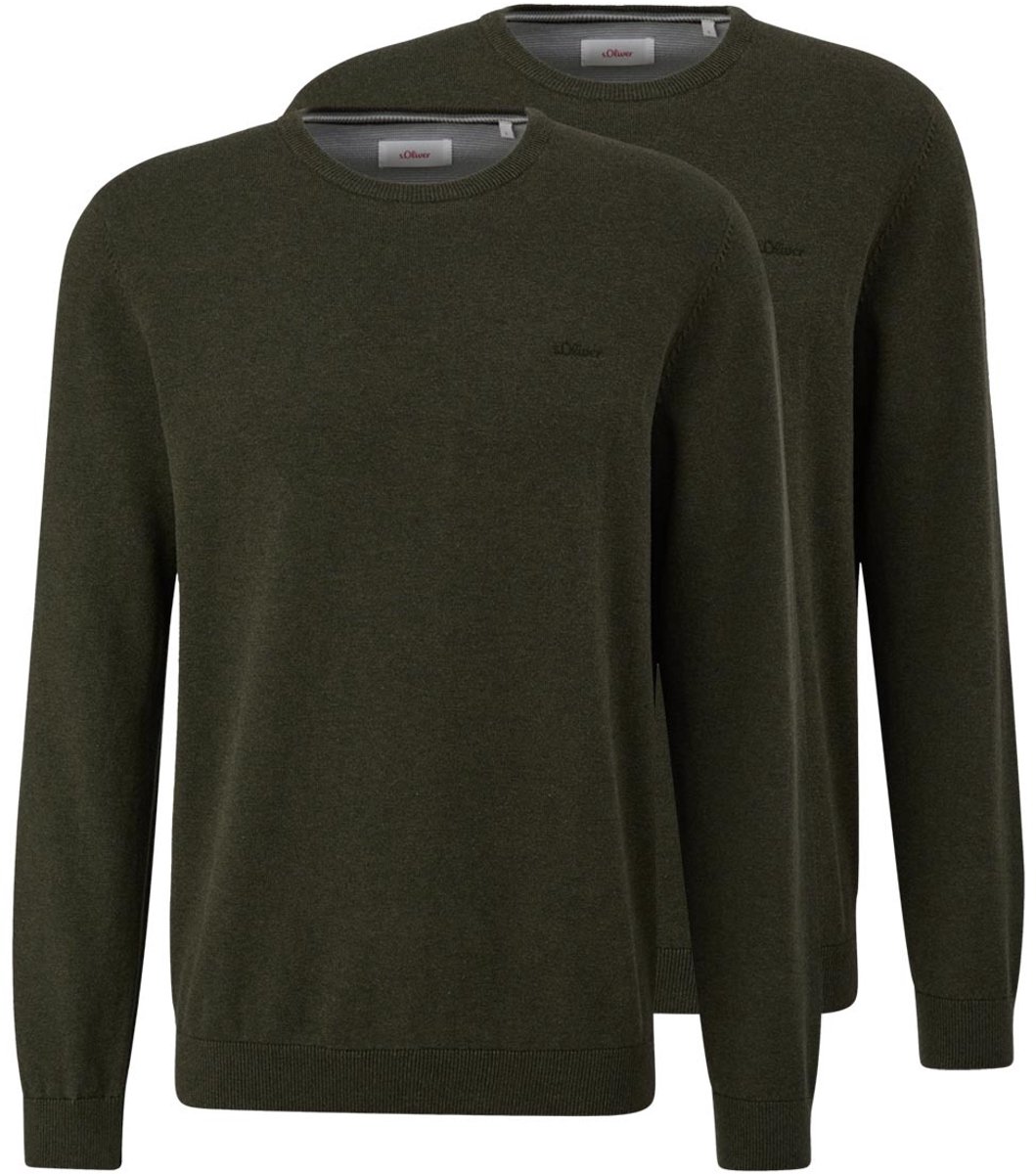 s.Oliver Heren trui 2 pack Basic