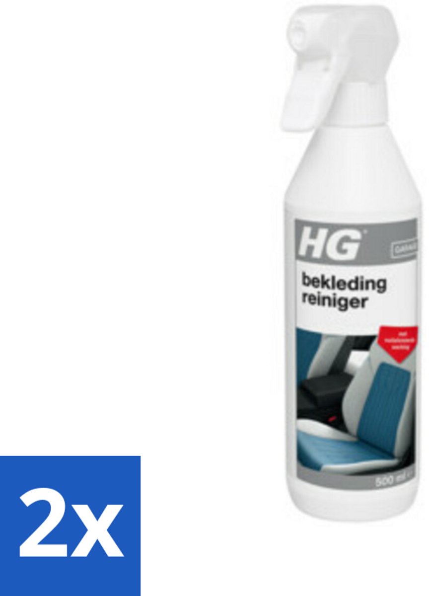 HG Bekledingreiniger 500 ml - Voordeelverpakking - 2 stuks