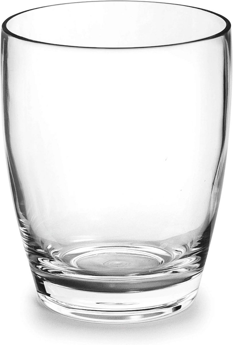 Set van 6 Tritan Waterglazen - Onbreekbaar en Vaatwasmachinebestendig - 350 ml