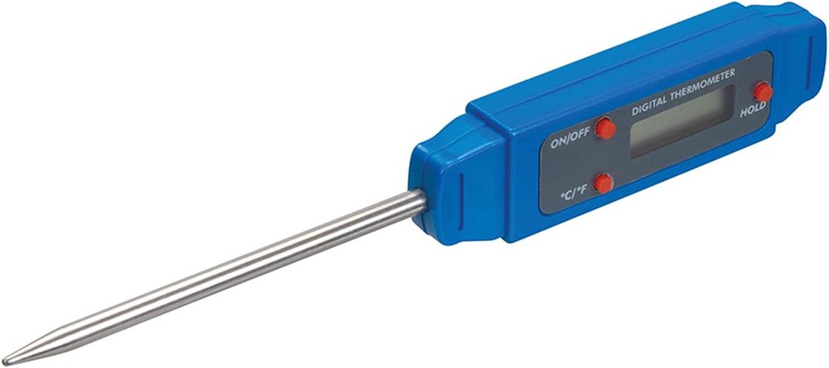 Digitale Keukenthermometer met Lange Sonde - Instant Meting voor Vlees en Koken
