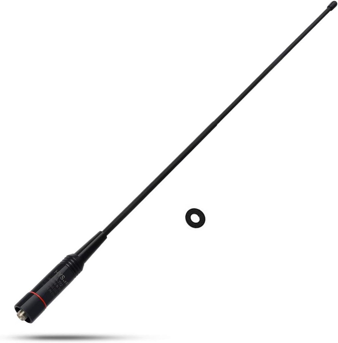 Dual Band UHF/VHF Portofoon Antenne met SMA Female Connector - 144/430MHz