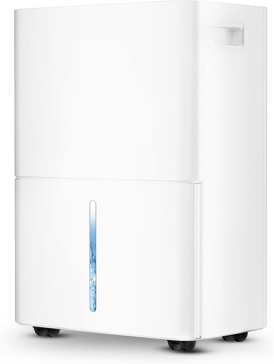 Compacte Luchtontvochtiger voor Kamers tot 25 m² met Automatische Bediening en Stille Werking