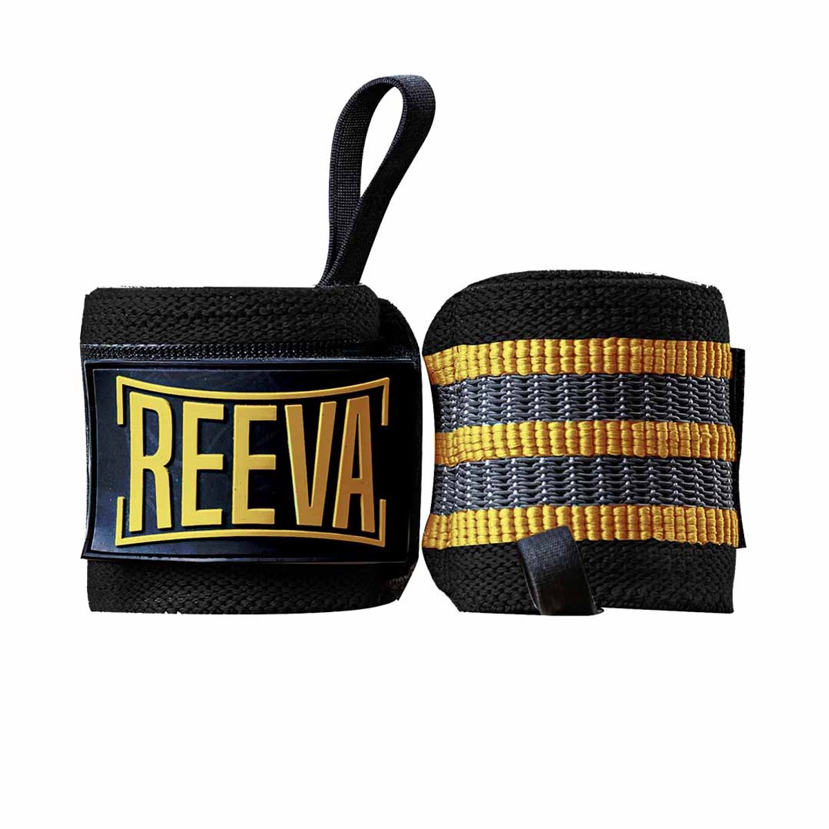 Reeva Wrist Wraps Goud - Wrist Wraps geschikt voor Fitness, Crossfit en Krachttraining - Wrist Wraps voor Heren en Dames