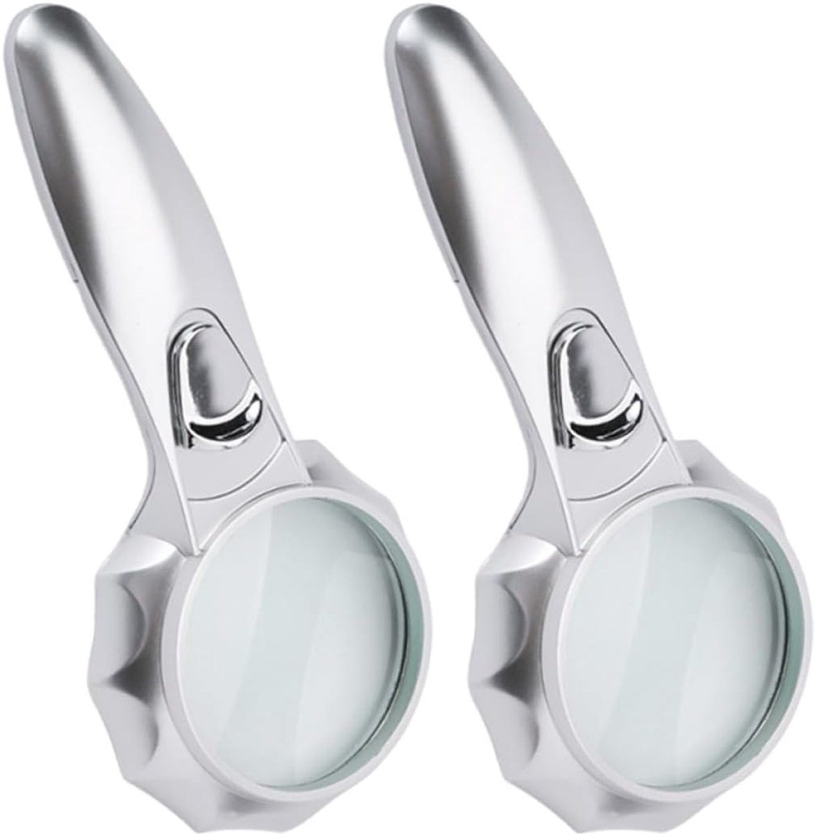 Draagbare Handloep - Vergrootglas met Licht - Lezen Inspecteren - 3x Vergroting - 19 x 8.5 cm