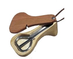 Professionele Mondharp - Muziek Instrument - Muziek Maken - Nauwkeurig Gestemd - 6 cm - Zilver