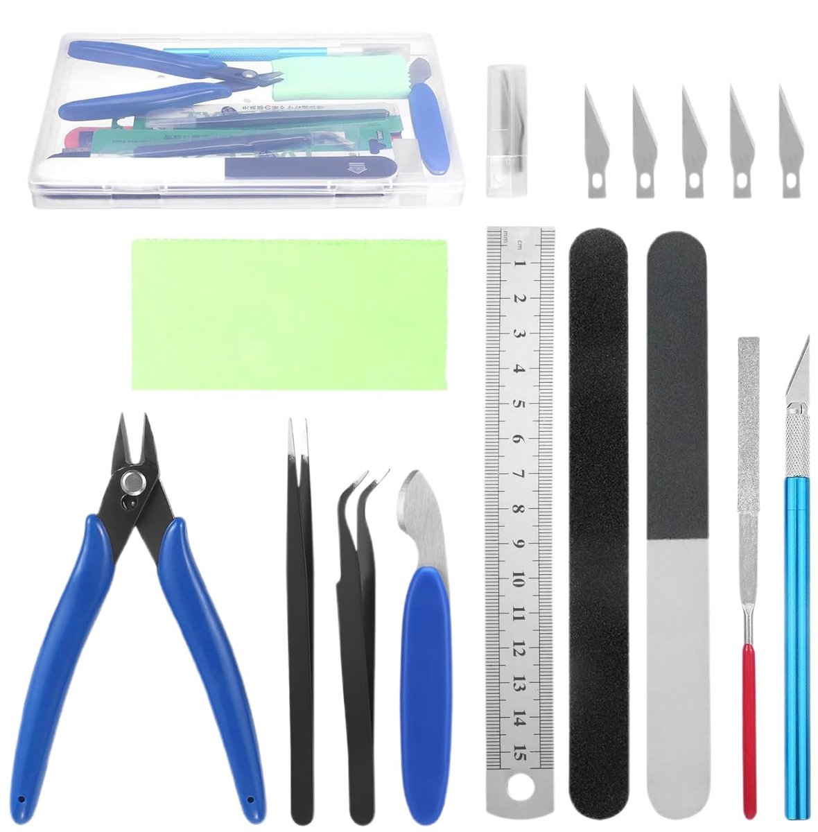 3D Printer Gereedschap - Print Onderhoud Kit - Model Bouwen - Antislip Handvat - 19 x 8 x 4 cm