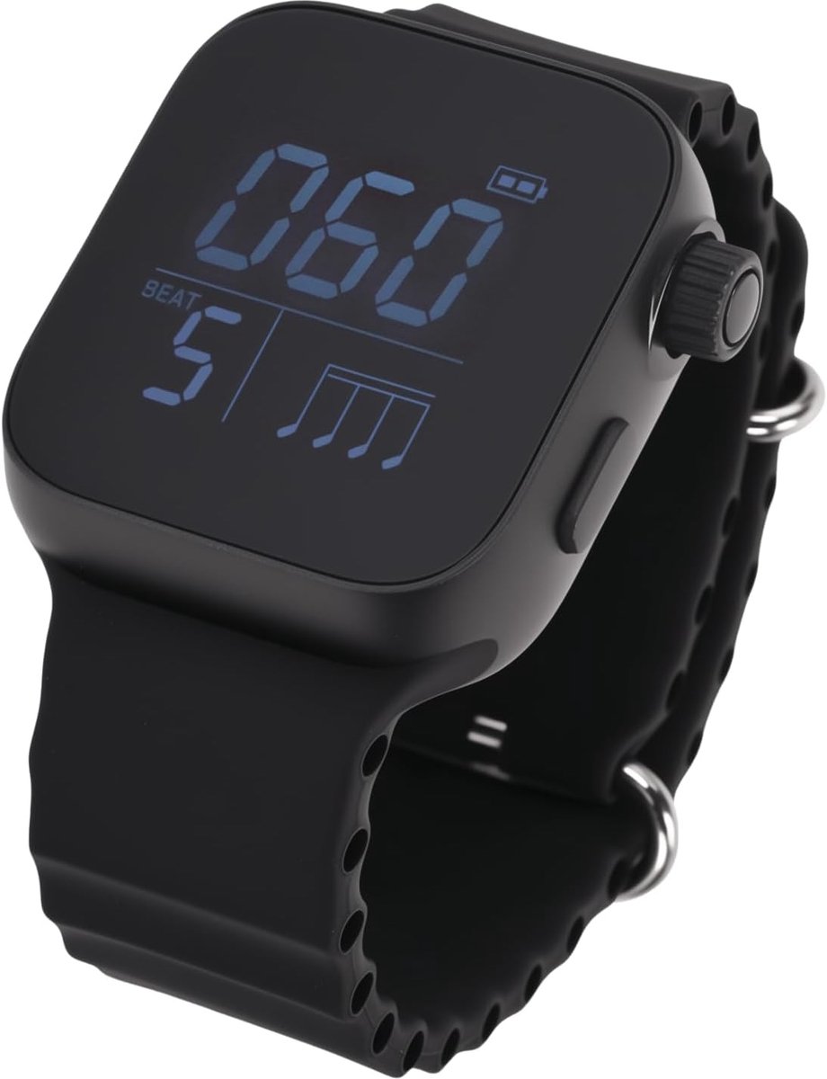 Metronoomhorloge - Vibrerende Klok - Muziek Oefenen - Instelbare Beat - 95 g