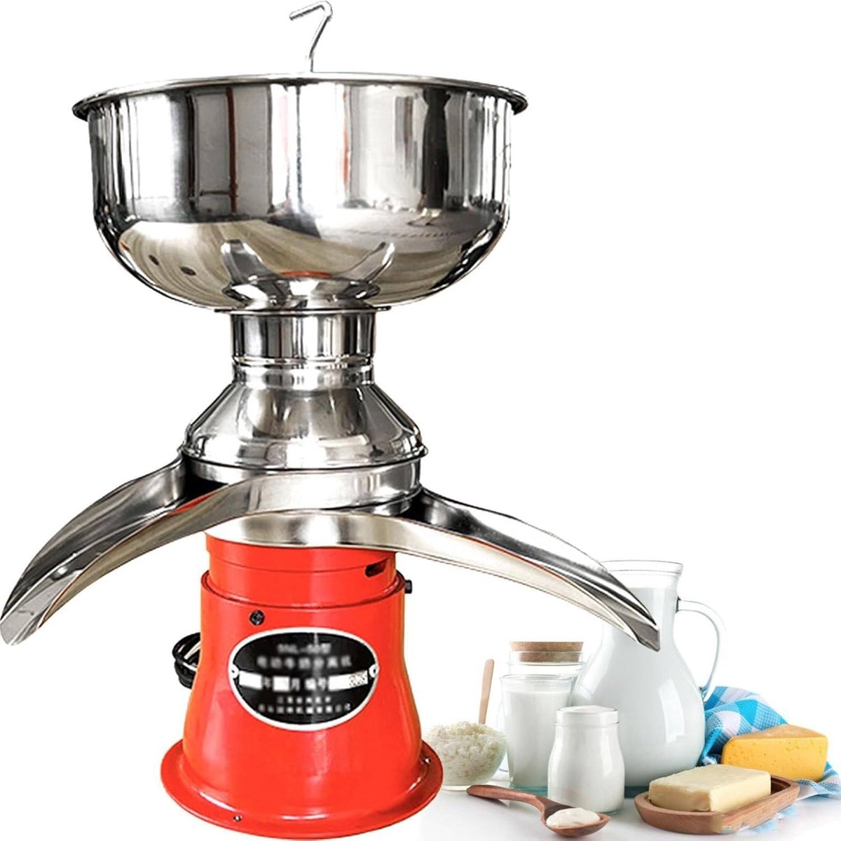 Melk Separator - Room Scheider - Verse Boter Maken - Elektrisch Centrifugaal - 8L Capaciteit