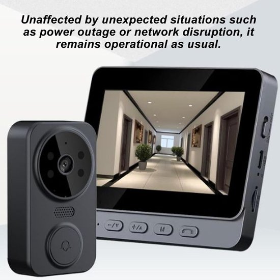 Video Intercom Systeem - Deurbel Camera - Veilige Toegang - HD Nachtzicht - 1080P Resolutie — afbeelding 5