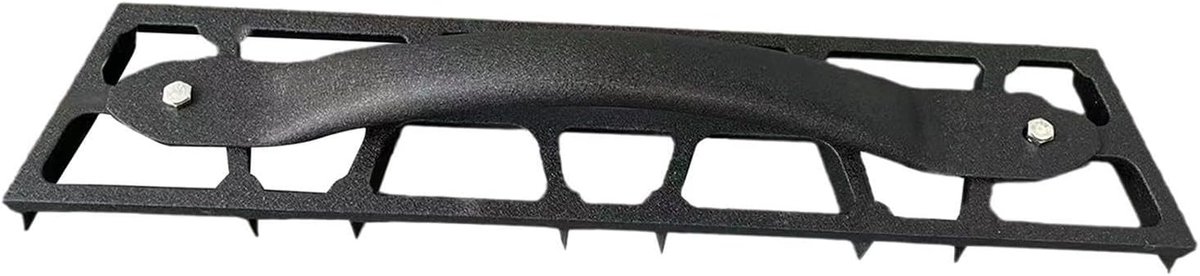 Betonschraper Pleistertroffel - Muur Afwerker - Gipsplaat Tegelwerk - Ergonomische Handgreep - 45x9x8.5 cm - Zwart