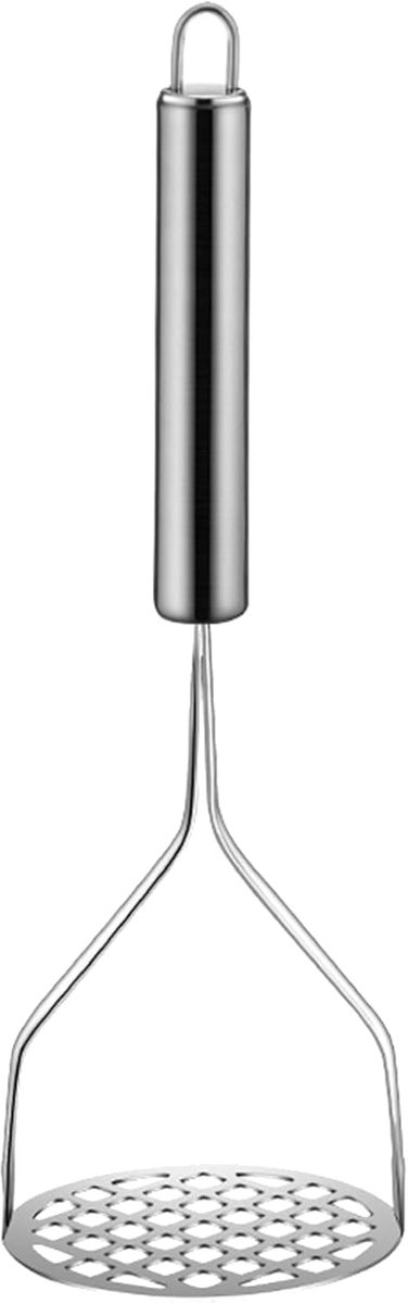 Aardappelstamper - Pureestamper Keukengadget - Maaltijd Bereiding - Roestvrij Staal - 8x25.3cm