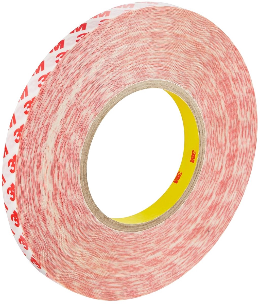 Dubbelzijdig plakband 12 mm x 50 m transparant 3M GPT-020 - hoge kwaliteit - handig voor thuisgebruik Double-sided Tape