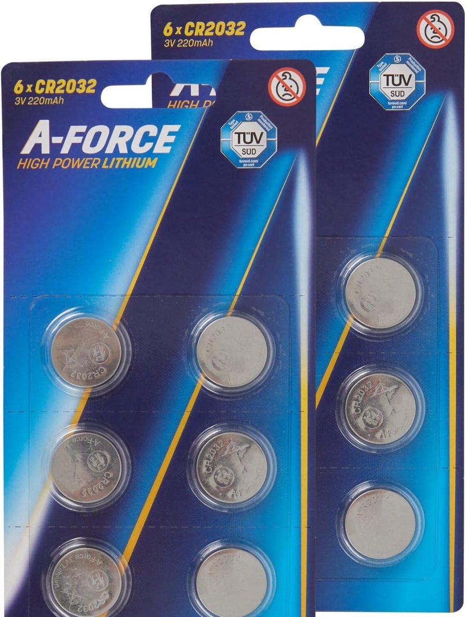 Knoopcel Batterijen - Lithium Cellen - Elektrische Apparaten - Constante Spanning - 3 Volt
