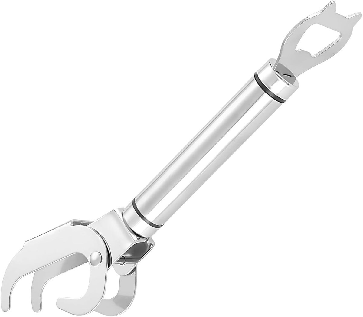 Kookplaat Grijper - Hittebestendig Keukengerei - Veilig Koken - Met Flesopener - 23 cm Lengte