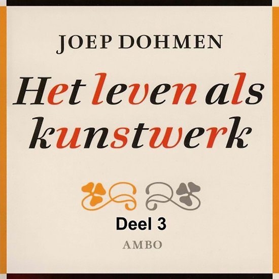 Het leven als kunstwerk 3 - cover