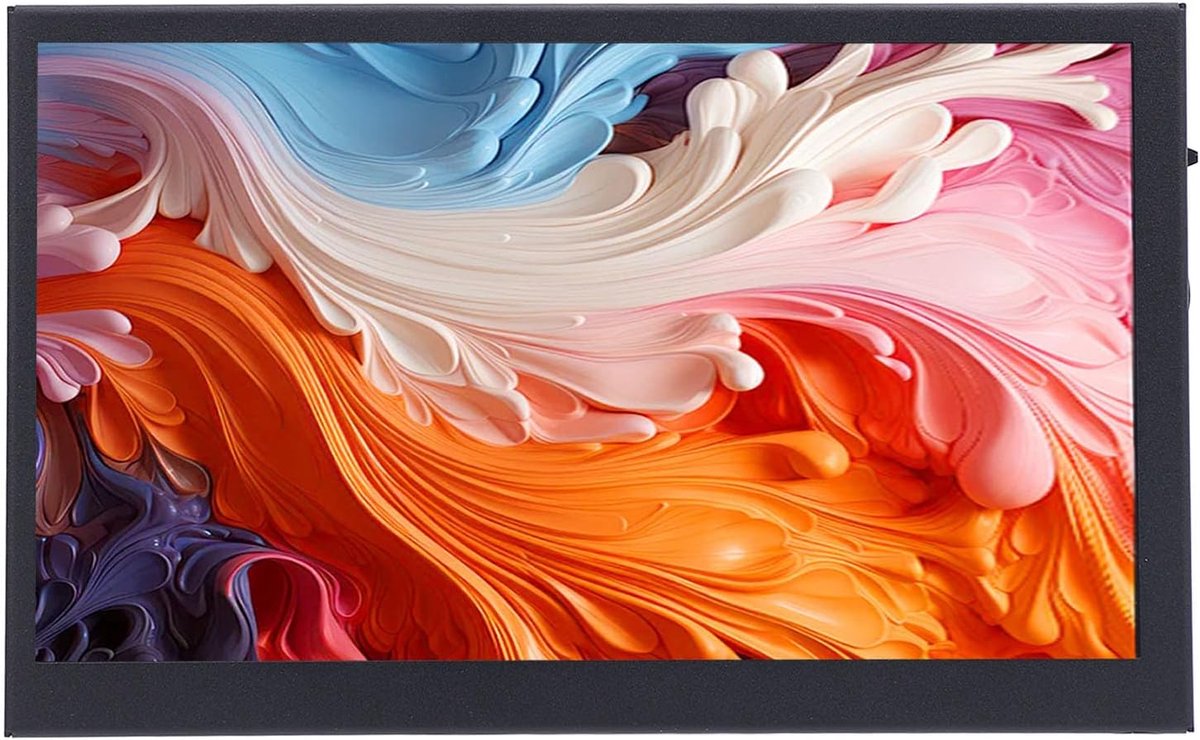 Draagbaar Scherm - Extra Monitor - Mobiel Werken - IPS LCD HD - 7 Inch