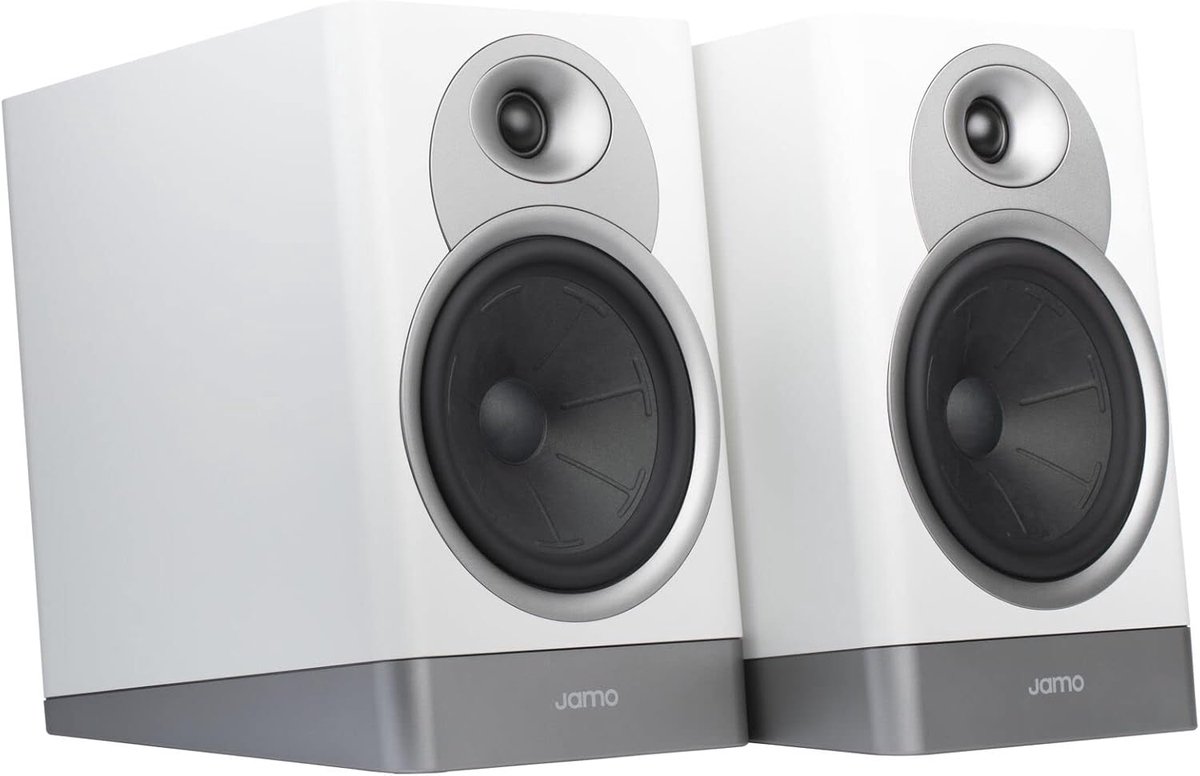 Boekenplank Luidsprekers - Compacte Speakers - Home Cinema - 17cm Woofers - 7 Inch - Grijs