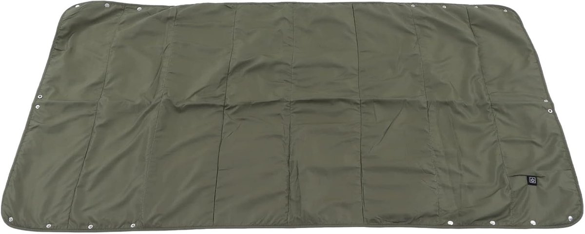 Elektrische Verwarmde Deken - Verwarmde Plaid - Thuiswerk Comfort - Wasbaar en Veilig - 80x135cm - Grijs