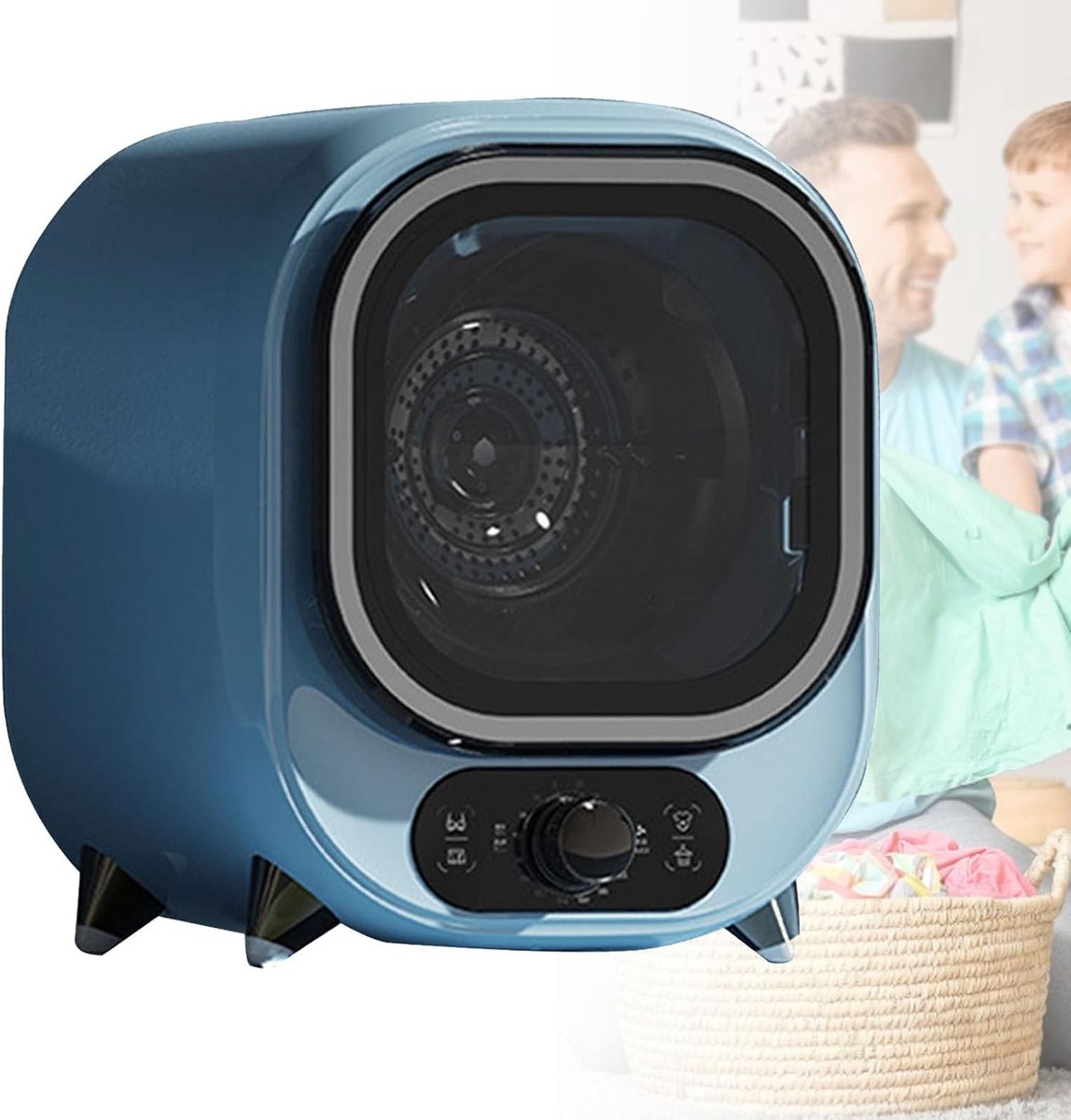 Compacte Wasdroger Kleine Droger Snel Kleding Drogen Dubbele Rotatie Trommel 65 kg Capaciteit