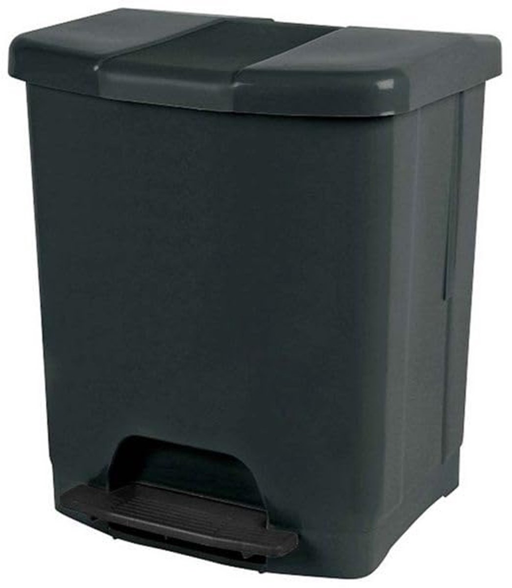 Pedaalemmer - Afvalbak - Keuken Hygiëne - Stijlvol Design - 25 Liter - Zwart