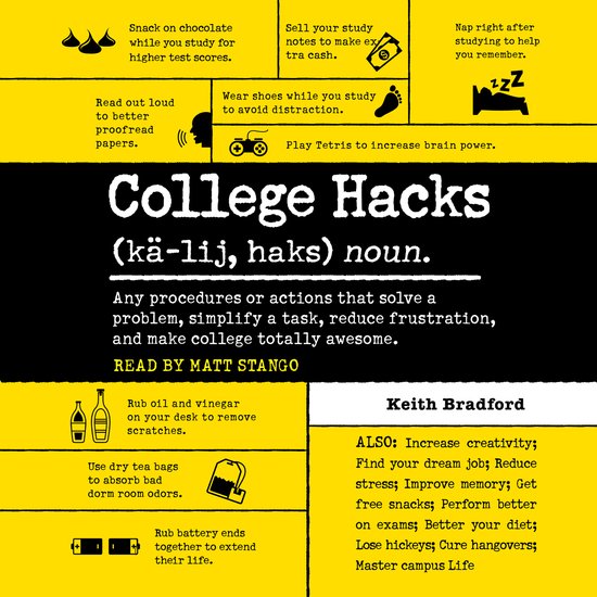 Life Hacks Series- College Hacks - cover