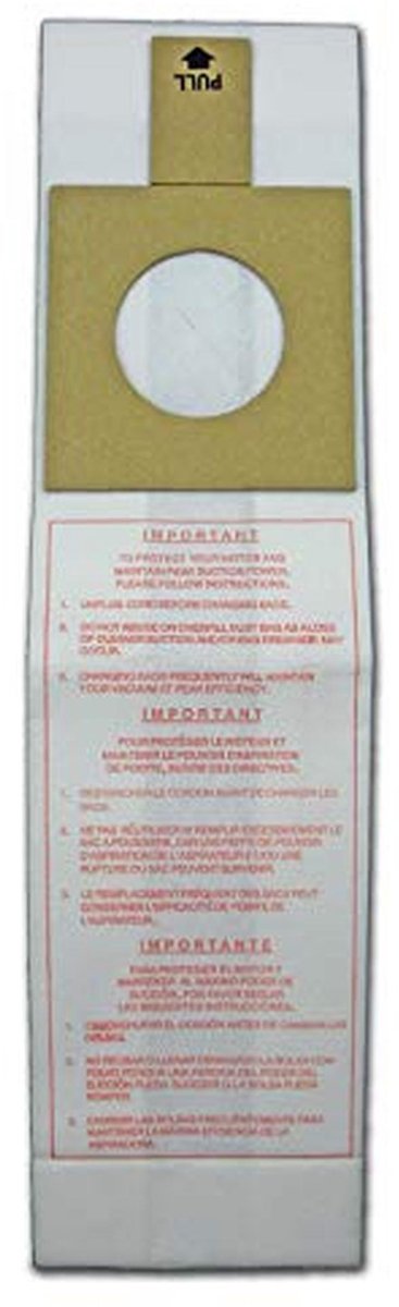 Stofzuigerzakken Type K - 3 Pack voor Bezem Stofzuigers