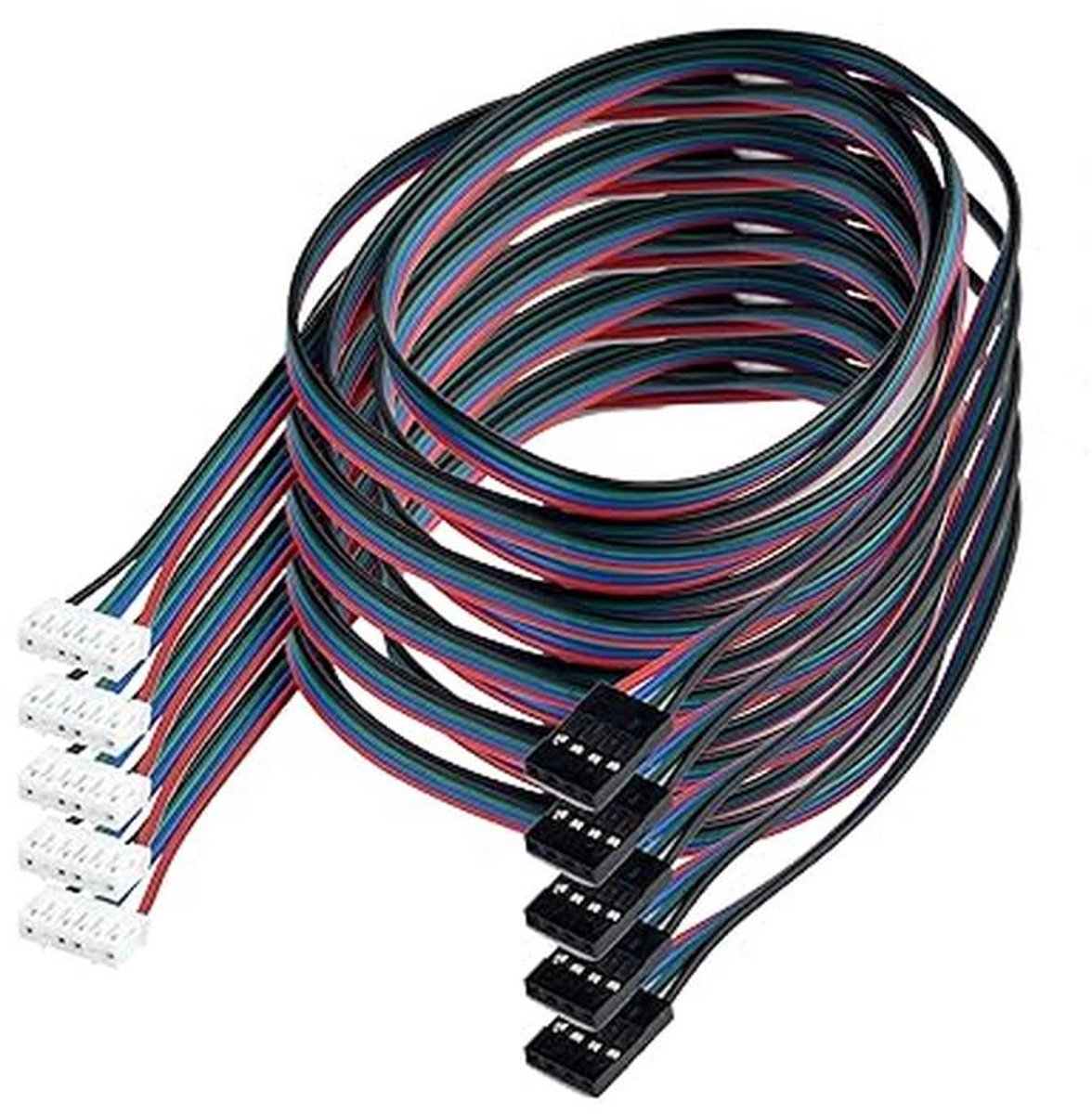 Stappenmotor kabel 100 cm voor NEMA 17 - 5 stuks