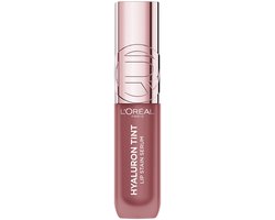 L'Oréal Paris Hyaluron Tint Lipstain - Langdurig hydraterend serum - 12 uur gewichtloze kleur - 635 Worth It Medium
