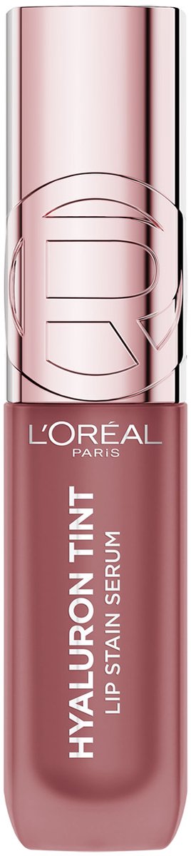 L'Oréal Paris Hyaluron Tint Lipstain - Langdurig hydraterend serum - 12 uur gewichtloze kleur - 635 Worth It Medium