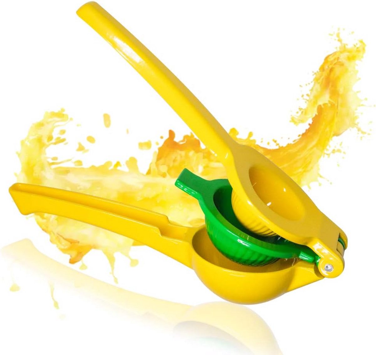 Handmatige Citroenpers en Limoenpers 2-in-1 - Robuuste Aluminium Citruspers
