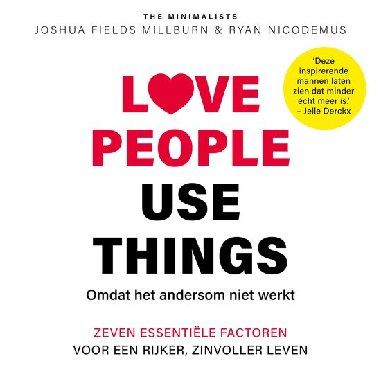 Love people, use things - cover